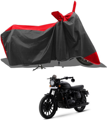 SK AUTO Two Wheeler Cover for JAWA(42, Red)