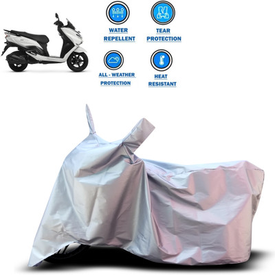 CODOKI Two Wheeler Cover for Suzuki(Burgman Street 125, Silver)