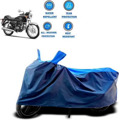 CODOKI Two Wheeler Cover for Hero(Splendor Pro Classic, Blue)