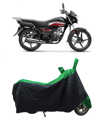 Coxtor Waterproof Two Wheeler Cover for Hero(CD 110 Dream, Green)