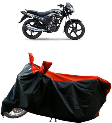 SK AUTO Two Wheeler Cover for TVS(Star Sport, Red, Black)