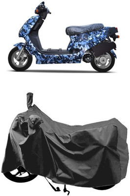 SUGASHRI Waterproof Two Wheeler Cover for Hero(Electric AXLHE-20 BS6, Grey)