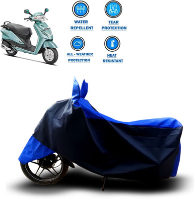 CODOKI Two Wheeler Cover for Hero(Duet, Blue)