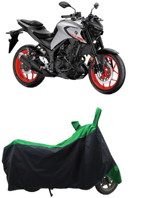 Coxtor Waterproof Two Wheeler Cover for Yamaha(MT 03, Green)