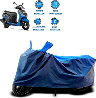CODOKI Two Wheeler Cover for Yamaha(Alpha, Blue)