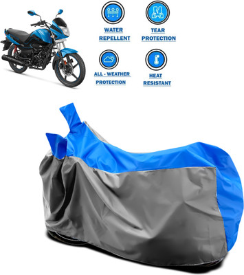 CODOKI Two Wheeler Cover for Hero(MotoCorp Splendor iSmart, Grey)