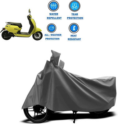 CODOKI Two Wheeler Cover for Okinawa(Lite, Grey)