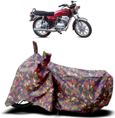 SUGASHRI Waterproof Two Wheeler Cover for Yamaha(RX 100, Multicolor)