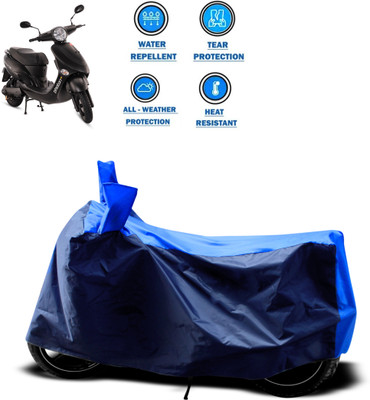 CODOKI Two Wheeler Cover for Hero(Electric Photon, Blue)