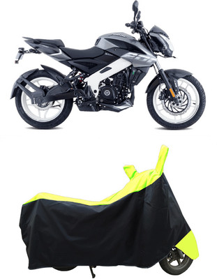 Coxtor Waterproof Two Wheeler Cover for Bajaj(Pulsar 200NS FI BS6, Yellow)