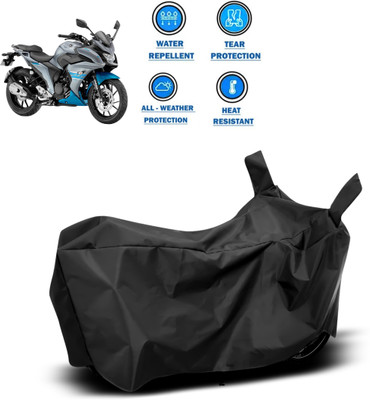 PAGORA Two Wheeler Cover for Yamaha(Fazer 25, Black)