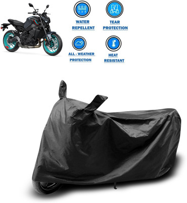 CODOKI Two Wheeler Cover for Yamaha(MT 09, Black)
