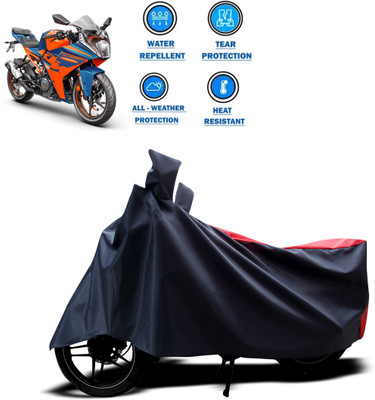 CODOKI Two Wheeler Cover for KTM(RC 390, Red)