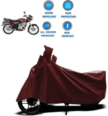 SK AUTO Two Wheeler Cover for Bajaj(Discover 125 DTS-i, Maroon)