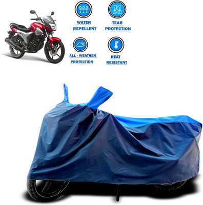 CODOKI Two Wheeler Cover for Yamaha(SZ X, Blue)