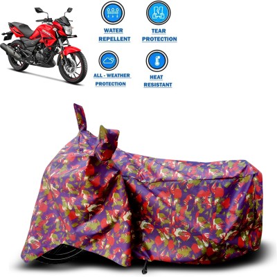 CODOKI Waterproof Two Wheeler Cover for Hero(Hunk, Red)