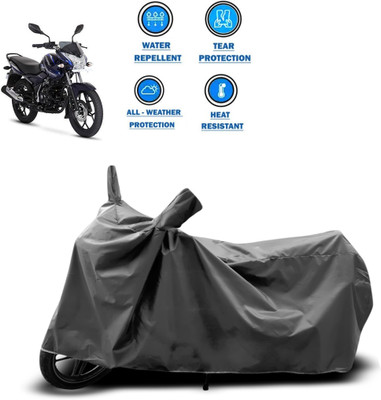 CODOKI Two Wheeler Cover for Bajaj(Discover 150 s, Grey)