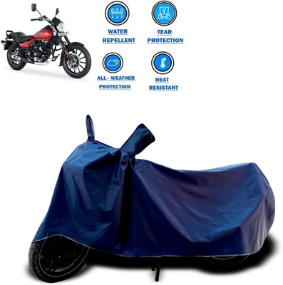CODOKI Two Wheeler Cover for Bajaj(Avenger 160 Street, Blue)