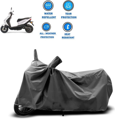CODOKI Two Wheeler Cover for Ampere(REO, Grey)