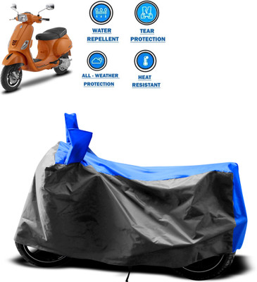 CODOKI Two Wheeler Cover for Piaggio(Vespa SXL 125, Grey)
