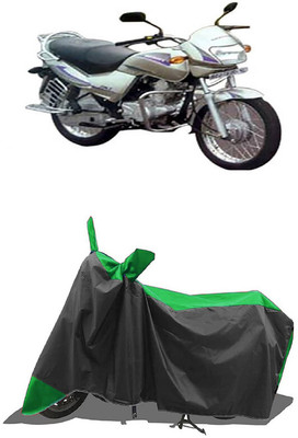 SUGASHRI Waterproof Two Wheeler Cover for LML(Freedom, Green, Black)