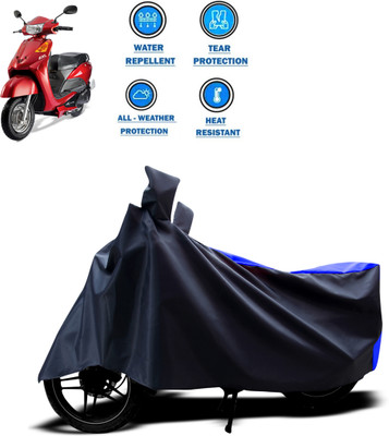 CODOKI Two Wheeler Cover for Indus(Yo EXL, Blue)