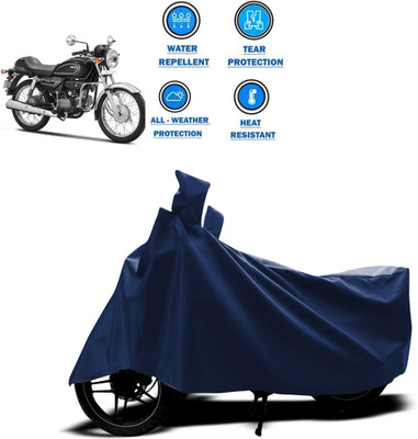 CODOKI Two Wheeler Cover for Hero(Splendor Pro Classic, Blue)