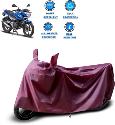 PAGORA Waterproof Two Wheeler Cover for Bajaj(XCD 135, Maroon)