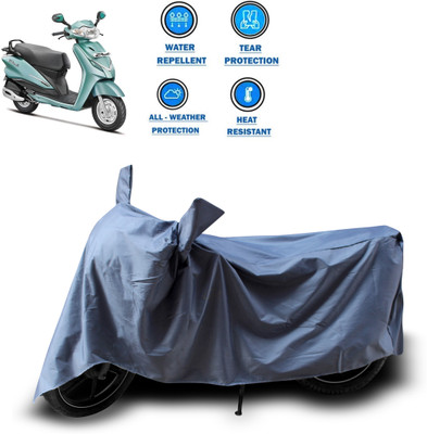 PAGORA Two Wheeler Cover for Hero(Moto Corp Duet, Grey)