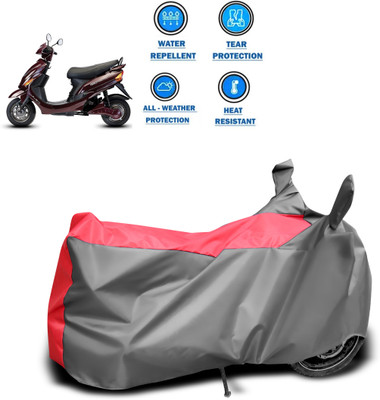 CODOKI Two Wheeler Cover for Hero(Electric Wave Dx, Grey)