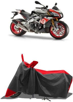 SUGASHRI Waterproof Two Wheeler Cover for Aprilia(Tuono 150, Red, Black)