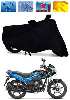 smwzxyu Waterproof Two Wheeler Cover for Hero(Black)