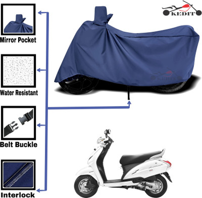 SK AUTO Two Wheeler Cover for Honda(Activa 3G, Blue)