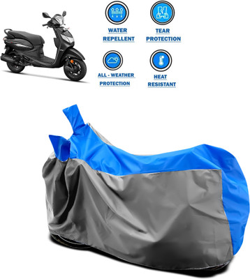 PAGORA Two Wheeler Cover for Hero(MotoCorp Pleasure Plus, Grey)