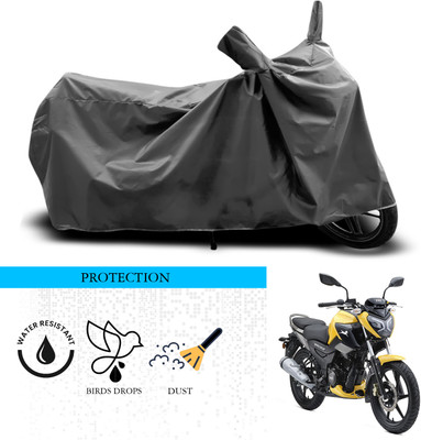 ANTHUB Waterproof Two Wheeler Cover for TVS(Raider, Grey)