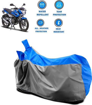 CODOKI Two Wheeler Cover for Bajaj(XCD 135, Grey)