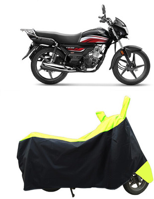 Coxtor Waterproof Two Wheeler Cover for Hero(CD 110 Dream, Yellow)