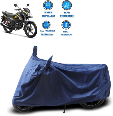 CODOKI Two Wheeler Cover for Honda(CB Shine, Blue)