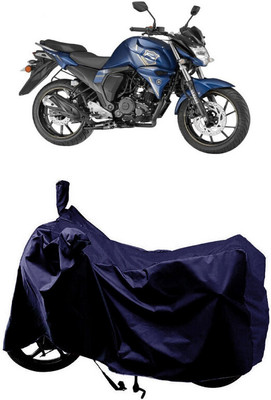 SUGASHRI Waterproof Two Wheeler Cover for Yamaha(FZ S FI (V 2.0), Blue)