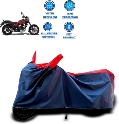 PAGORA Two Wheeler Cover for Bajaj(Avenger, Red)