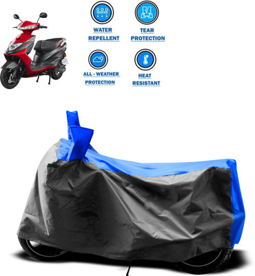 CODOKI Two Wheeler Cover for Ampere(Zeal, Grey)
