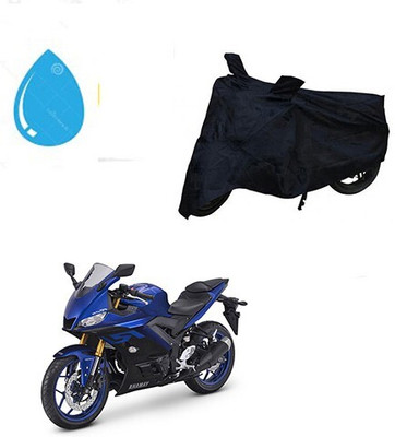 DeepShakshi AUTOMOTIVE Waterproof Two Wheeler Cover for Yamaha(YZF R25, Black)