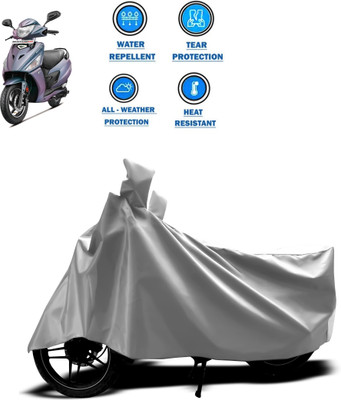 PAGORA Two Wheeler Cover for Hero(MotoCorp Maestro Edge 125, Silver)