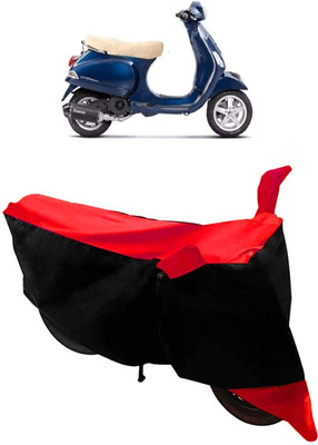 SK AUTO Two Wheeler Cover for Piaggio(Vespa LX, Red)
