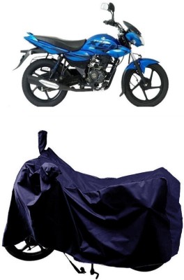 SUGASHRI Waterproof Two Wheeler Cover for Bajaj(XCD 125cc, Blue)