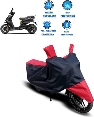CODOKI Two Wheeler Cover for Ather(450, Red)