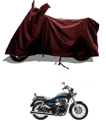 SK AUTO Two Wheeler Cover for Royal Enfield(Enticer, Maroon)