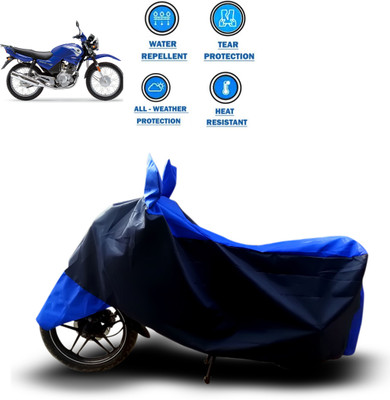 CODOKI Two Wheeler Cover for Yamaha(YBR 125, Blue)