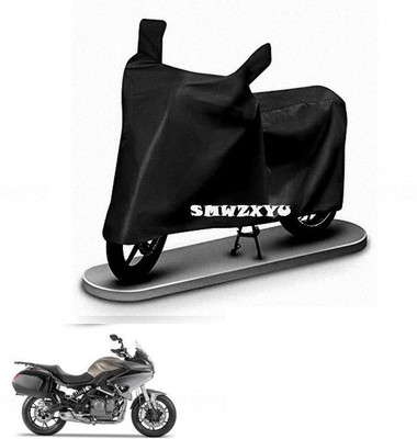 SK AUTO Waterproof Two Wheeler Cover for Benelli(TNT 600i, Black)
