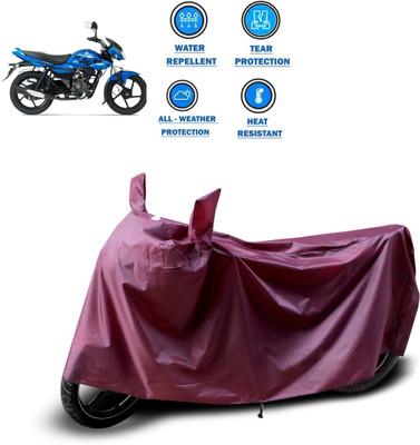 CODOKI Waterproof Two Wheeler Cover for Bajaj(XCD 125cc, Maroon)